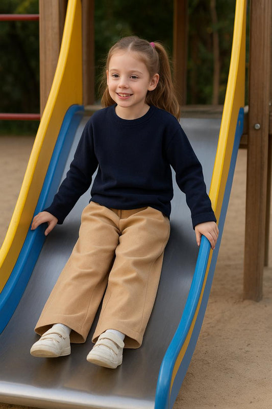 Pantalón colegial beige otoño - invierno